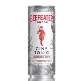 Beefeater Gin & TONIC 1 TÁLCA (12db*0,25L) 4,9% 