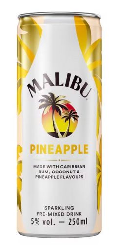Malibu Pineapple COCKTAIL 1 TÁLCA (12db*0,25L) 5% 
