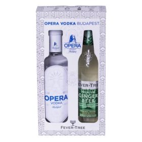 Opera Vodka 500ml 40% + Fever Tree Gyömbérsör 500ml