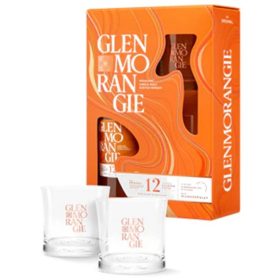 Glenmorangie 12y Original 0,7l 40% pdd. + 2 pohár