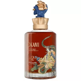 Okami 12y Pure Malt Japanese Misunara Cask 0,7l 40% Buddha