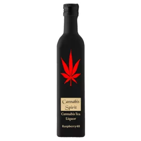 Cannabis Spirit Raspberry - Málnás Tea likőr 0,5l 48%
