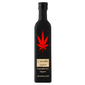Cannabis Spirit Strawberry - Epres Tea likőr 0,5l 48%