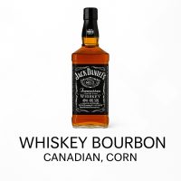 Whiskey Bourbon, Canadian, Corn