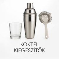 Kiegészítők, pohár, shaker