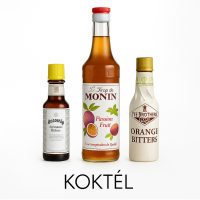 Koktél: fűszer, bittercsepp, szirup