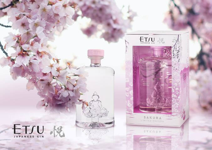 Etsu Sakura Gin–A Japán Tavasz Palackba Zárva